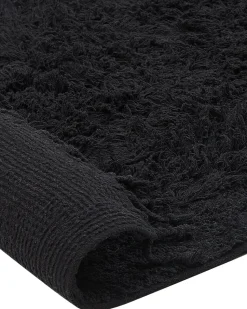 Tapete De Algodao Preto 140 X 200 Cm Bitlis