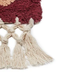 Tapete De Algodao Vermelho 160 X 230 Cm Siirt