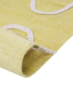 Tapete De Exterior Amarelo 140 X 200 Cm Yavu