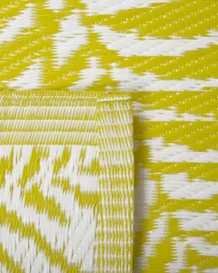 Tapete De Exterior Amarelo 120 X 180 Cm Kota