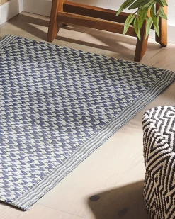 Tapete De Exterior Azul 60 X 90 Cm Mango