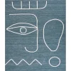 Tapete De Exterior Azul 140 X 200 Cm Yavu