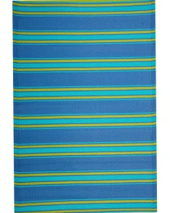 Tapete De Exterior Azul 120 X 180 Cm Alwar