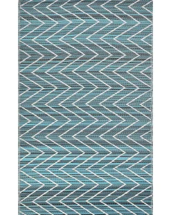 Tapete De Exterior Azul 120 X 180 Cm Balotra