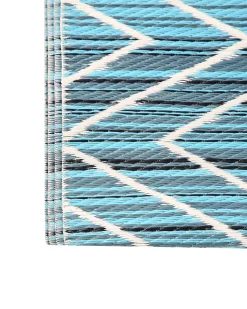 Tapete De Exterior Azul 120 X 180 Cm Balotra