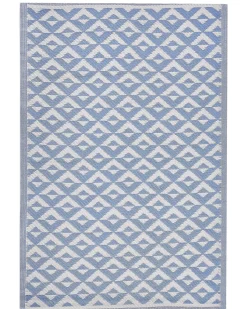 Tapete De Exterior Azul 120 X 180 Cm Bihar