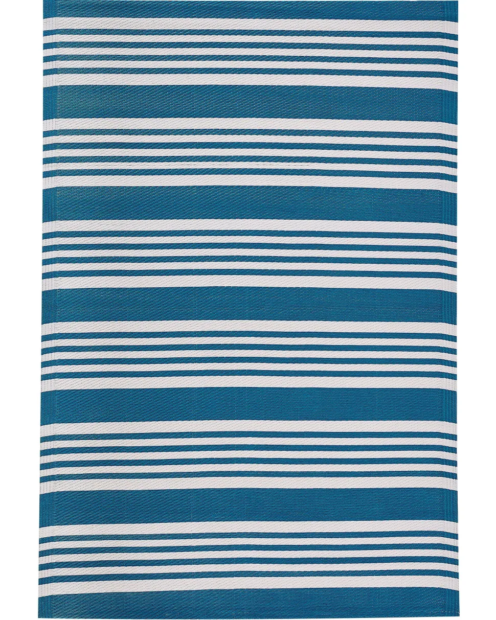 Tapete De Exterior Azul 120 X 180 Cm Eluru