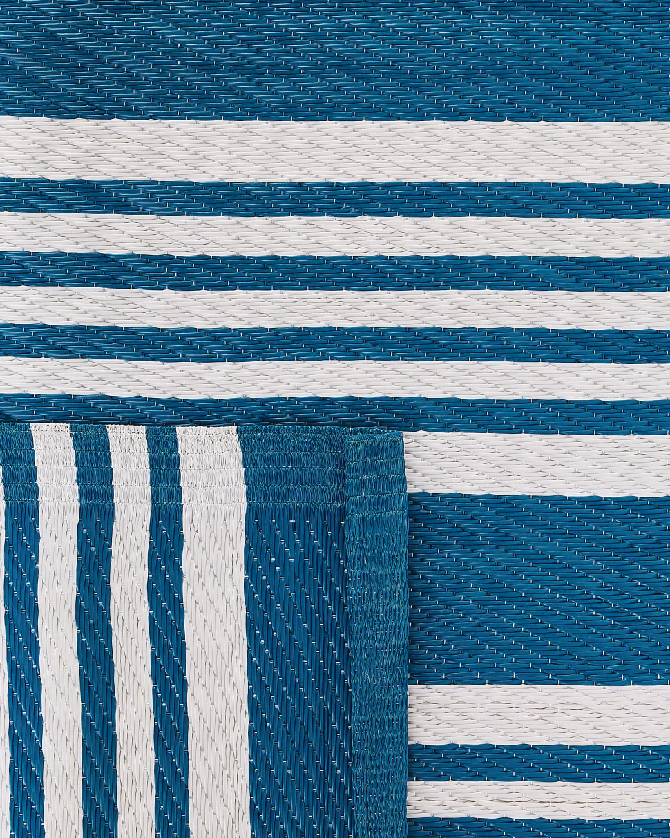 Tapete De Exterior Azul 120 X 180 Cm Eluru