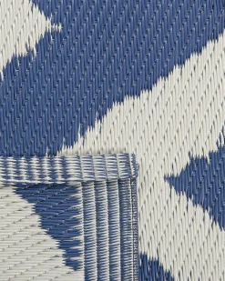 Tapete De Exterior Azul Marinho 120 X 180 Cm Sirsa