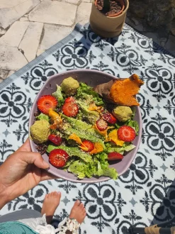 Tapete De Exterior Branco E Preto 120 X 180 Cm Nellur