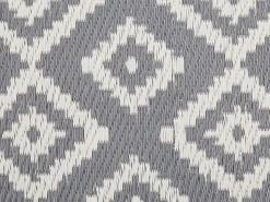 Tapete De Exterior Cinzento 120 X 180 Cm Dhule