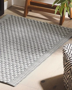 Tapete De Exterior Cinzento 60 X 90 Cm Mango