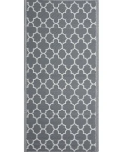 Tapete De Exterior Cinzento 90 X 180 Cm Surat
