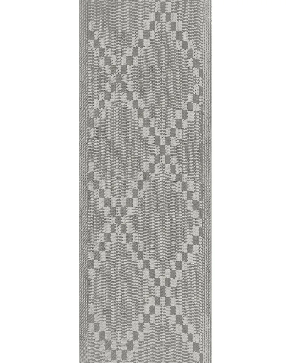 Tapete De Exterior Cinzento 60 X 105 Cm Jalna