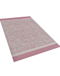 Tapete De Exterior Rosa 120 X 180 Cm Ballari