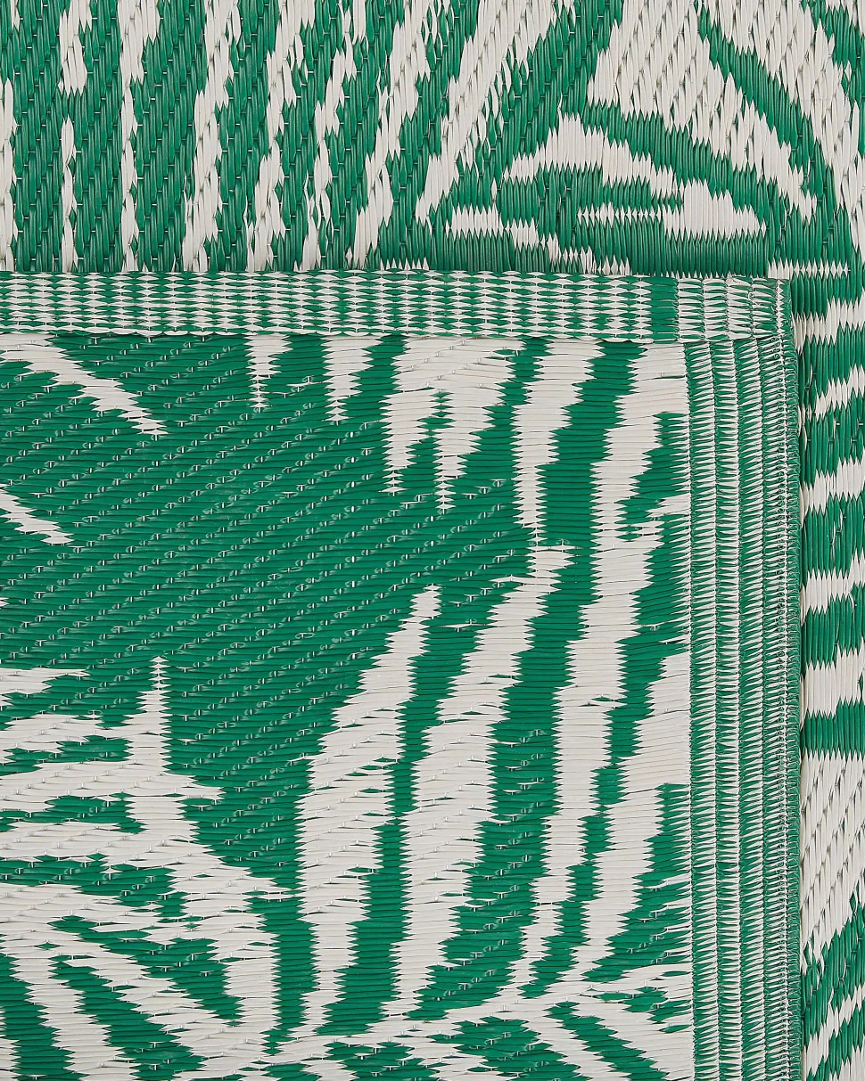 Tapete De Exterior Verde Esmeralda 120 X 180 Cm Kota