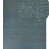 Tapete De Juta Azul Turquesa E Castanho 160 X 230 Cm Lunia