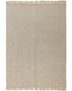 Tapete De Juta Creme 140 X 200 Cm Adabag
