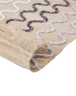 Tapete De Juta Creme 160 X 230 Cm Sogut