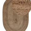Tapete De Juta Creme 100 X 150 Cm Demirci