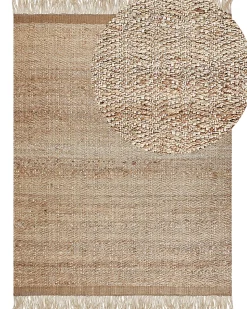 Tapete De Juta Creme 160 X 230 Cm Abana