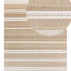 Tapete De Juta Creme E Branco 160 X 230 Cm Talpur