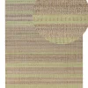 Tapete De Juta Creme E Verde Claro 160 X 230 Cm Talpur