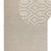 Tapete De Juta E Algodao Creme 140 X 200 Cm Pozanti