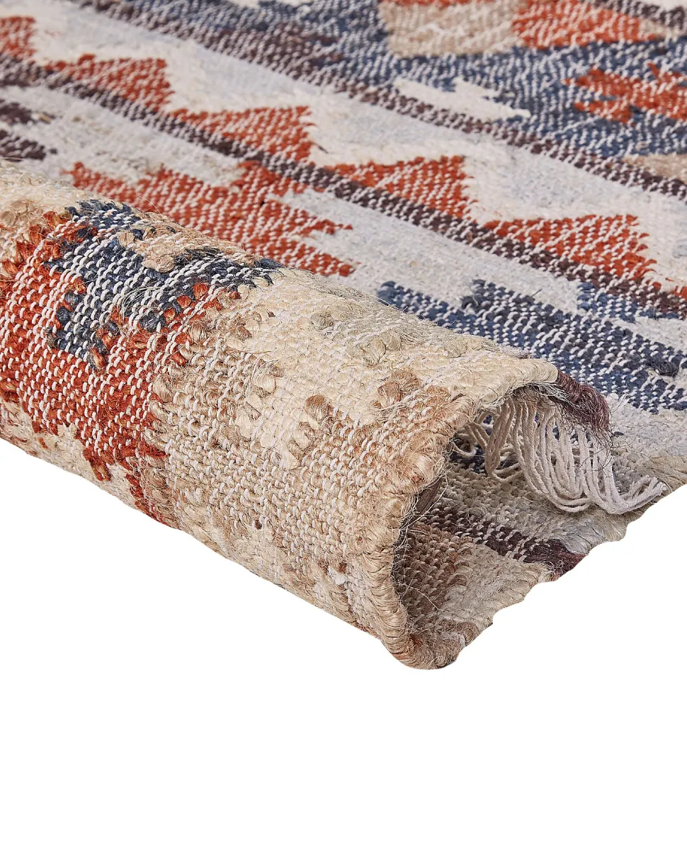 Tapete De Juta Multicolor 160 X 230 Cm Kalfa