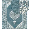 Tapete De La Azul E Branca 160 X 230 Cm Gevas