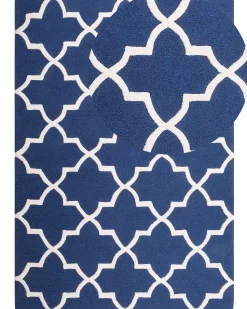 Tapete De La Azul Marinho 160 X 230 Cm Silvan