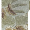 Tapete De La Com Padrao De Folhas Multicolor 160 X 230 Cm Vize