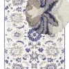 Tapete De La Creme E Azul 160 X 230 Cm Kumru