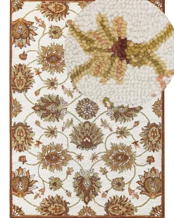 Tapete De La Creme E Castanho 160 X 230 Cm Ezine