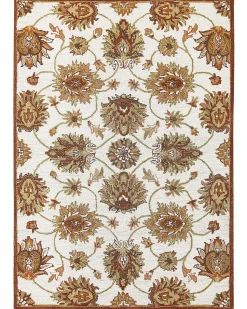 Tapete De La Creme E Castanho 160 X 230 Cm Ezine