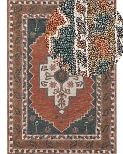 Tapete De La Multicolor 160 X 230 Cm Gelinkaya