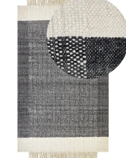 Tapete De La Preta E Branca 160 X 230 Cm Atlanti