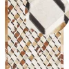 Tapete De Pele Genuina Castanha 160 X 230 Cm Serinova