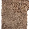 Tapete De Pele Genuina Creme 160 X 230 Cm Mut