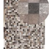 Tapete De Pele Genuina Multicolor 160 X 230 Cm Armutlu