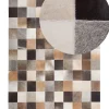 Tapete De Pele Genuina Multicolor 200 X 300 Cm Soke