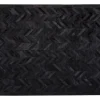 Tapete De Pele Genuina Preta 160 X 230 Cm Belevi