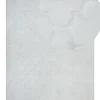 Tapete De Pele Sintetica De Coelho Cinzenta Clara 160 X 230 Cm Gharo