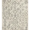 Tapete Em Algodao Creme 160 X 230 Cm Somek