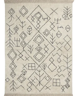 Tapete Em Algodao Creme 160 X 230 Cm Somek