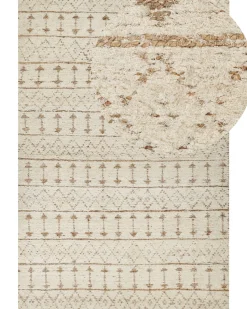 Tapete Em Algodao E Canhamo Creme 200 X 300 Cm Sanao