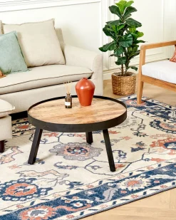 Tapete Em Algodao Multicolor 160 X 230 Cm Kabta