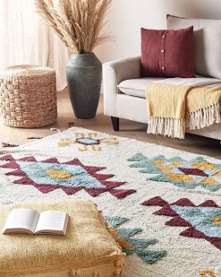 Tapete Em Algodao Multicolor 160 X 230 Cm Duzce