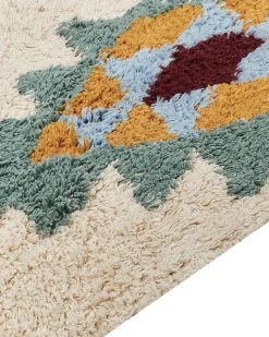 Tapete Em Algodao Multicolor 160 X 230 Cm Duzce