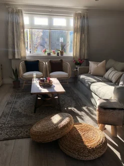 Tapete Em Algodao Taupe 160 X 200 Cm Beykoz